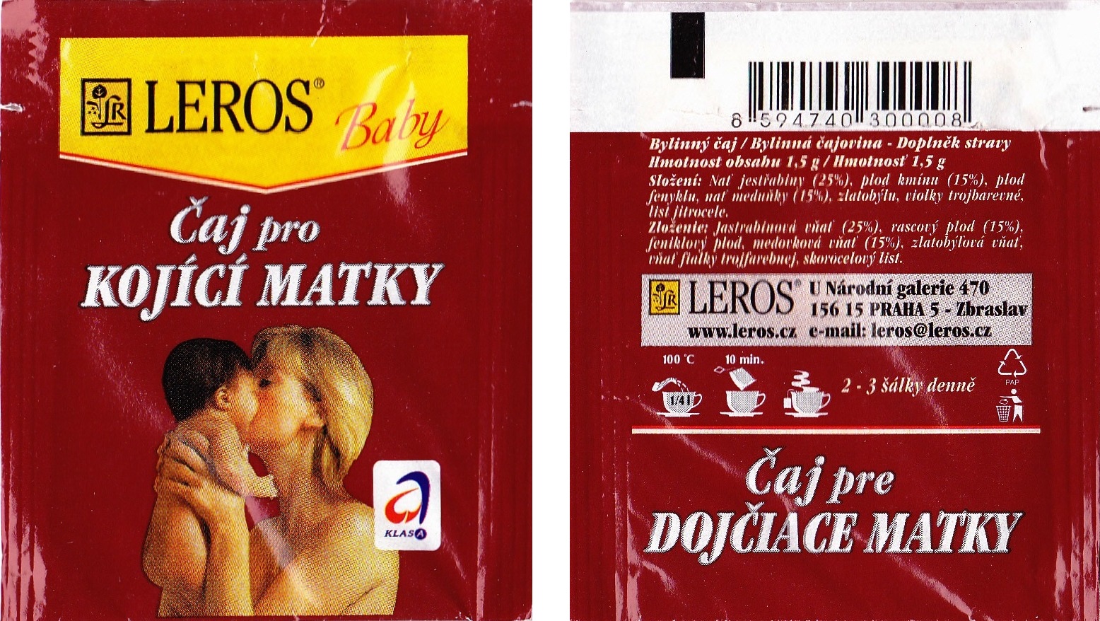 Leros - Čaj pro kojící matky