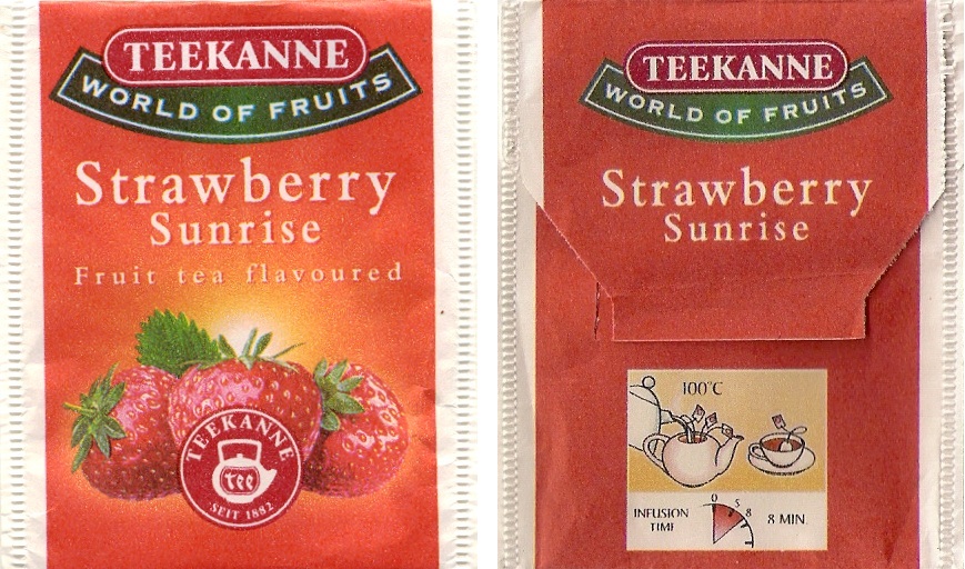 Teekanne - Strawberry Sunrise