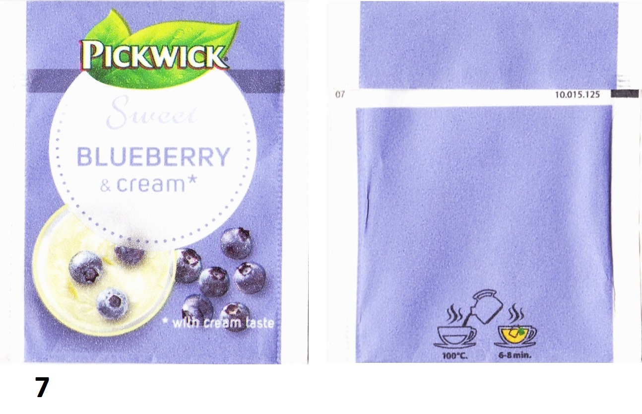 Pickwick - Blueberry cream with