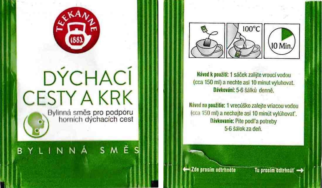 Teekanne - Dýchací cesty a krk