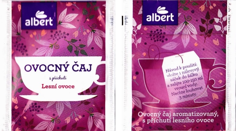 Albert - Ovocný čaj s příchutí lesní ovoce