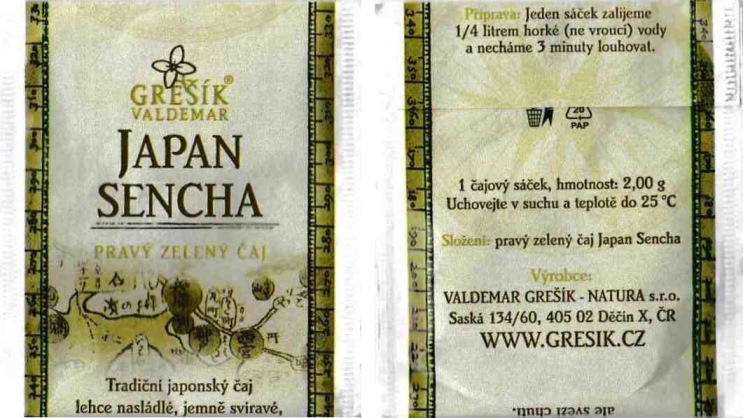 Grešík Valdemar - Japan Sencha