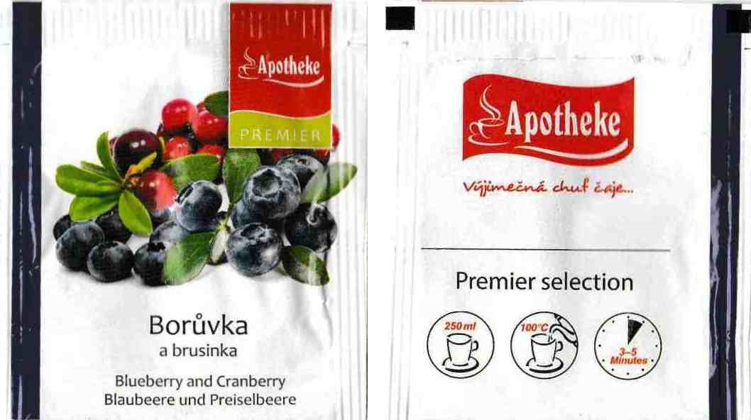 Apotheke - Borůvka a brusinka
