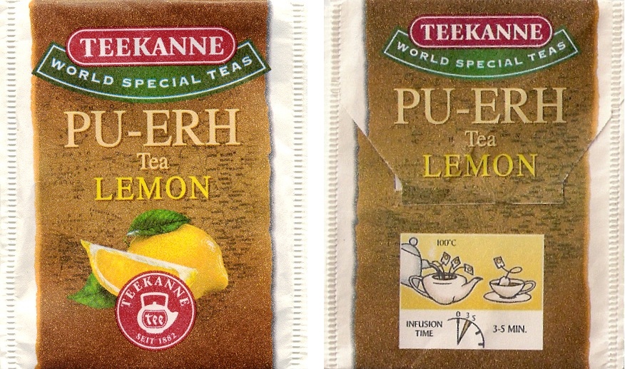 Teekanne - Pu - Erh Tea - Lemon