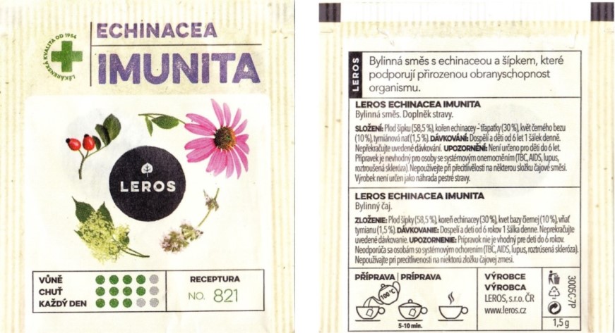 Leros - Echinacea, imunita