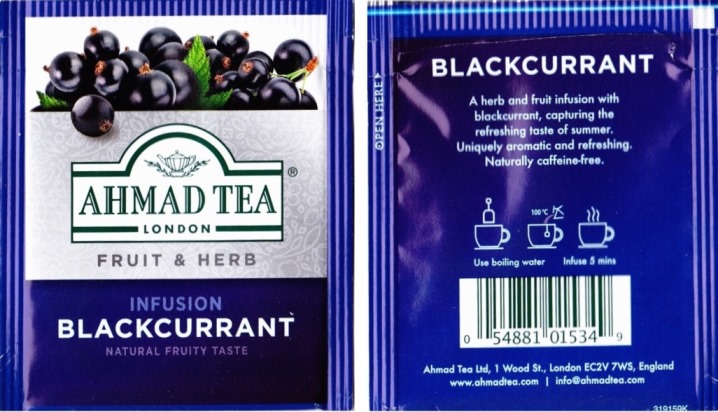 Ahmad Tea - Blackcurrant