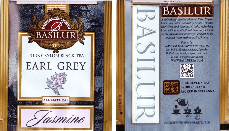 Basilur - Earl grey jasmine