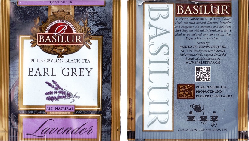 Basilur - Earl grey lavender