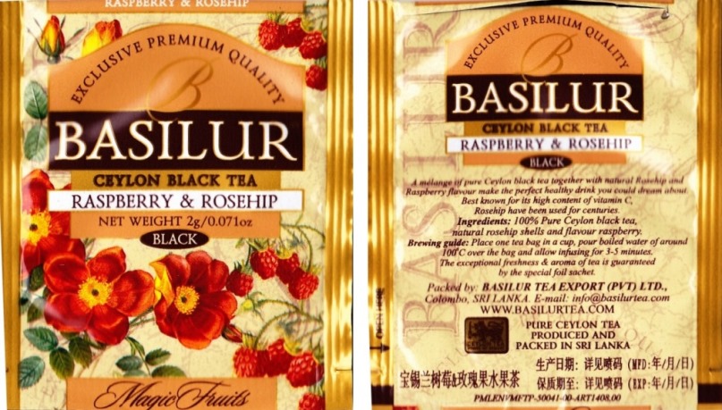 Basilur - Raspberry, Rosehip