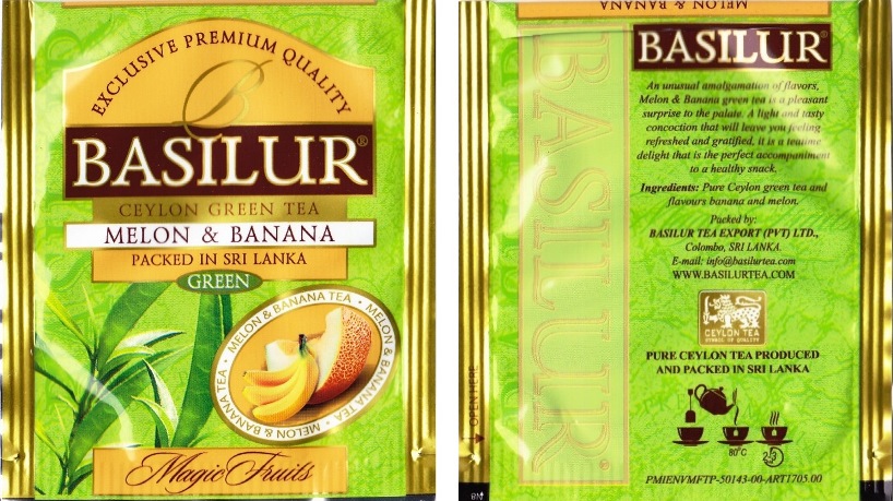 Basilur - Melon, Banana (N8)