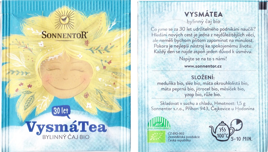 Sonnentor - Vysmátá Tea