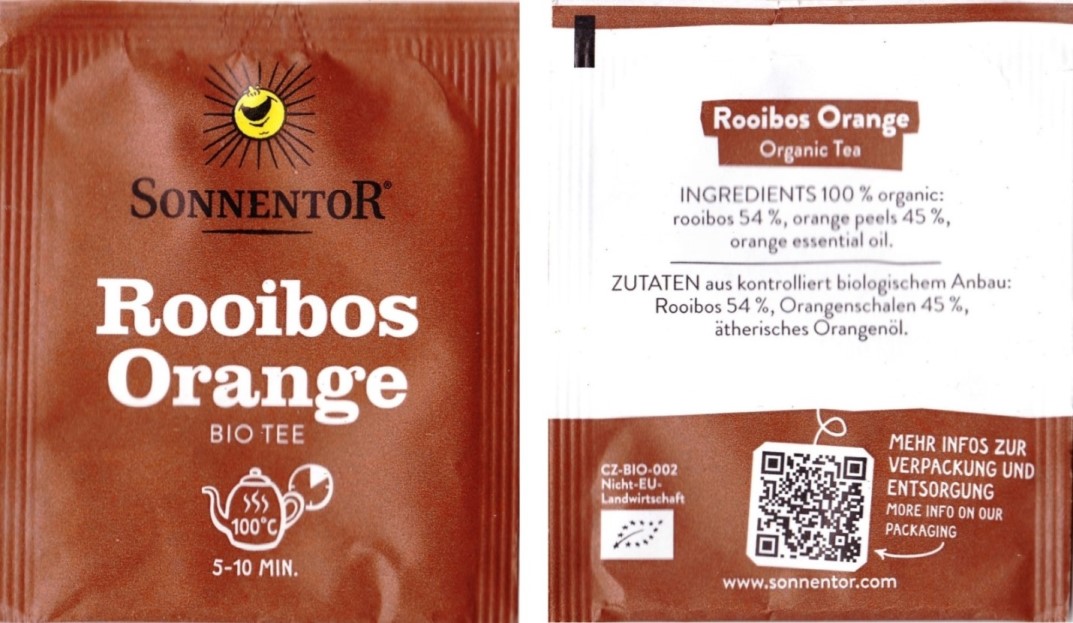 Sonnentor - Rooibos, orange